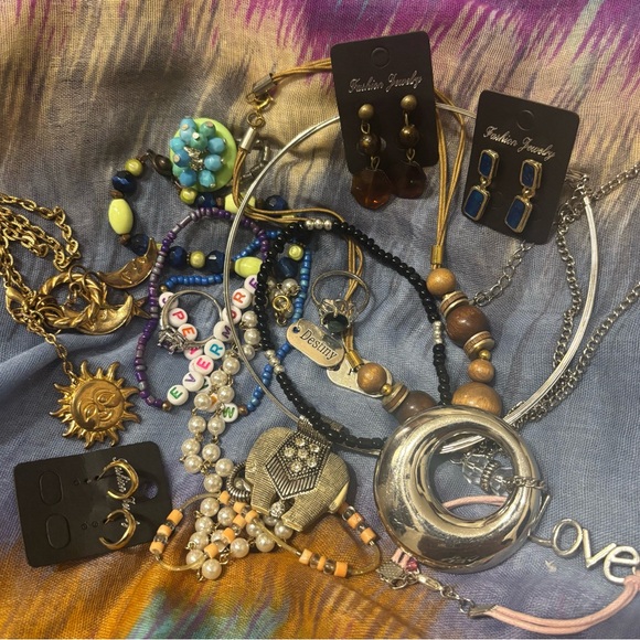 Jewelry - Colorful Beads and Jewelry Assortment, New & Pre-Owned & Some Vintage